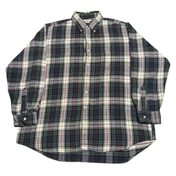 [ 90s ] L.L.Bean 엘엘빈 체크 플란넬 셔츠 구제 의류 L