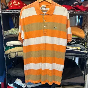 LACOSTE 라코스테 보더 피케 셔츠 사이즈 6