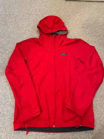 Patagonia 마운틴 후드티 레드 남성용 S