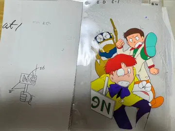 21 에몽 전반기 엔딩 애니메이션 셀화