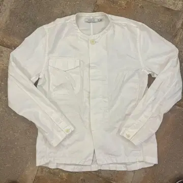 nonnative 논네이티브 노카라 코튼 린넨 자켓