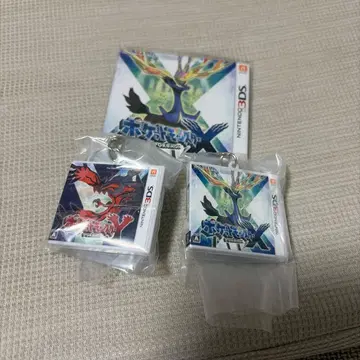 30주년 포켓몬스터 X Y 미니어처 키링 마그넷 세트