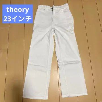 Theory 화이트 데님 팬츠 사이즈 23