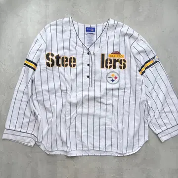 [NFL] 90s 빈티지 스틸러스 슬리핑 셔츠 XL