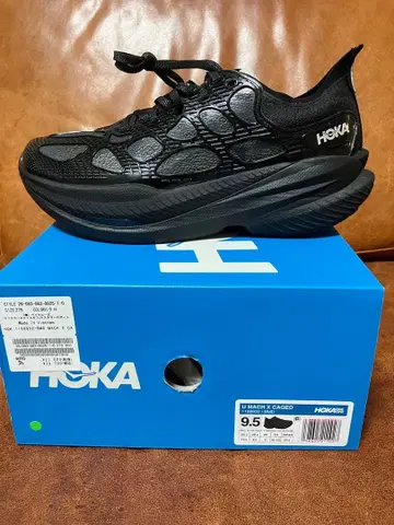 HOKA MACH X CAGED 블랙 27.5