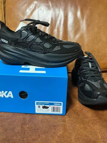 HOKA MACH X CAGED 블랙 27