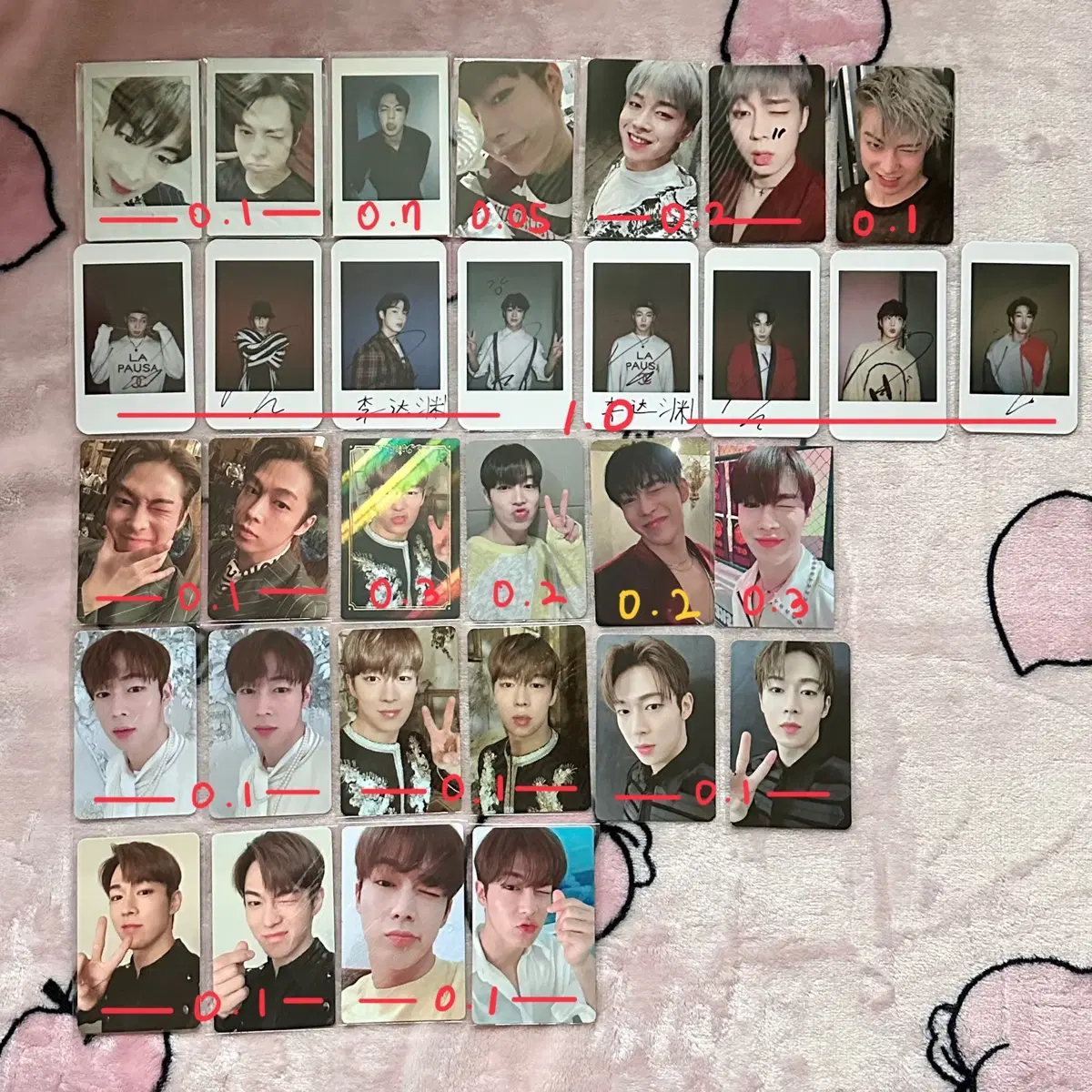 sf9 sf9 dawon lee sanghyuk sanghyuk photocard unreleased photocard photocard
