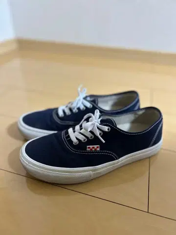 VANS 스케이트 오센틱 네이비 스니커즈