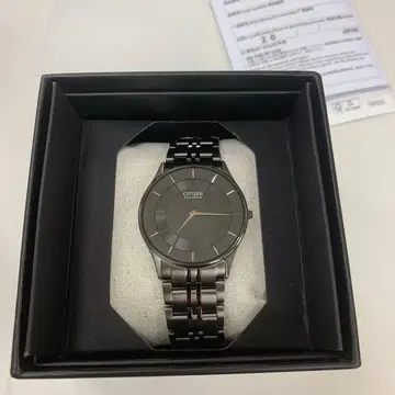 CITIZEN 에코드라이브 손목시계 본체 블랙
