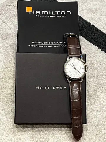 해밀턴 재즈 마스터 트래블러 자동 와인딩 42mm H32585551
