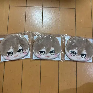 도원암귀 SD 인형 카라비너 포함 페이스 파우치 3개 세트