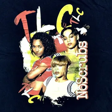 TLC NoScrubs XL 티셔츠 상태 좋음 무료배송! [821]