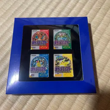 패키지 핀즈 포켓몬스터 빨간색 그린 파랑 피카츄 1996