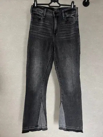 Abercrombie & Fitch 블랙 데님 플레어
