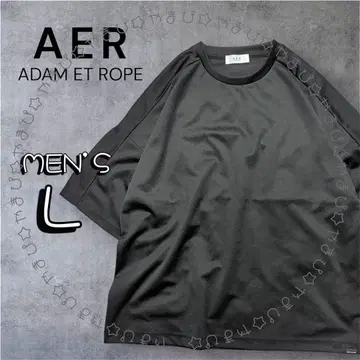 새상품급 ADAM ET ROPE AER 돌먼 슬리브 오버 사이즈 티셔츠
