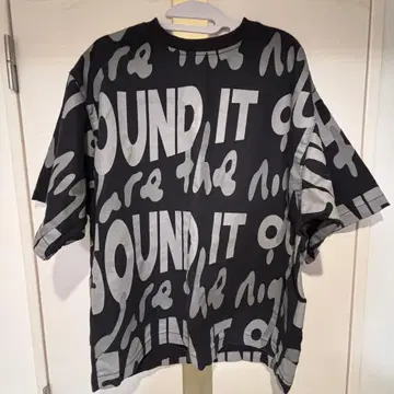 ZARA 블랙 오버 사이즈 반팔 T셔츠