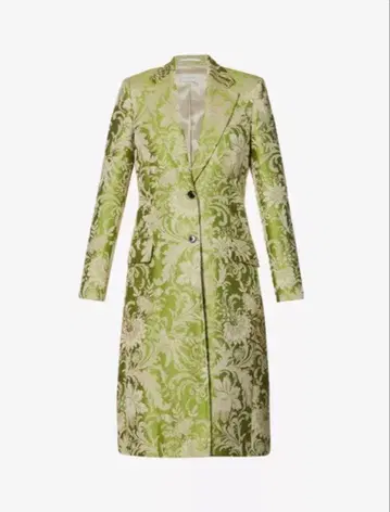 DRIES VAN NOTEN 자수 롱 코트 드리스반노튼