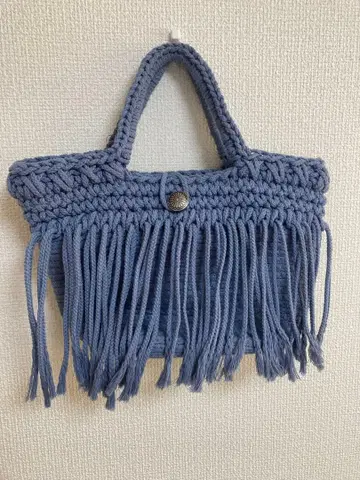 서프 백 마크라메 백 프린지 백