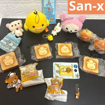 san-x 리락쿠마 마스코트 키링 스트랩 코리락쿠마 레어