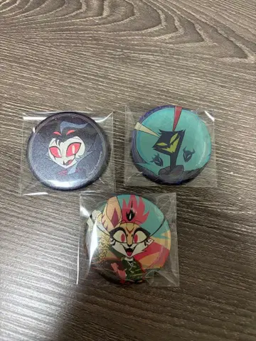 헬바보스 기모노 페어 캔뱃지