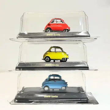 교쇼 1/64 BMW 이세타 미니카 3대 세트
