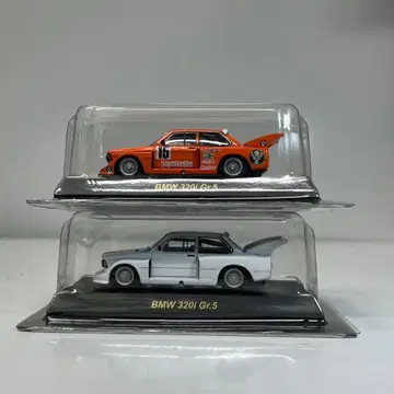 교쇼 1/64 BMW 320i Gr.5 미니카 2대 세트