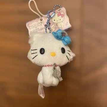 헤이세이 레트로 챠미 키티 마스코트 봉제 인형 키링 레어