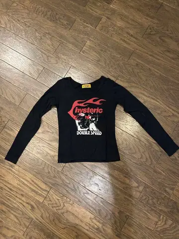 HYSTERIC GLAMOUR 긴팔 티셔츠 DOUBLE SPEED