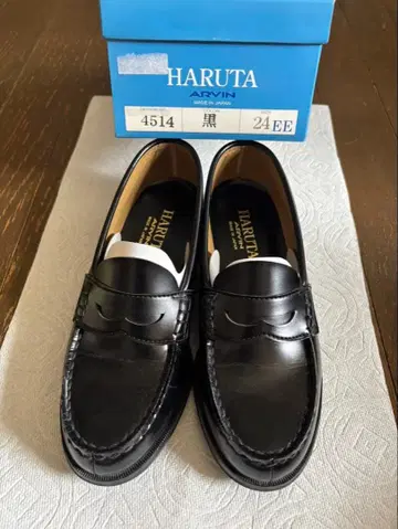 HARUTA ARVIN 로퍼 4514 블랙 24EE