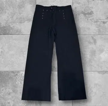 90s US NAVY 세일러 팬츠 울 블랙 40L