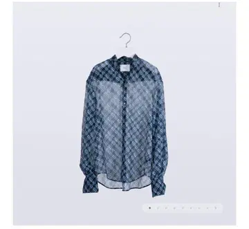 [2회 착용] HATRA Lattice Sheer Shirt size1