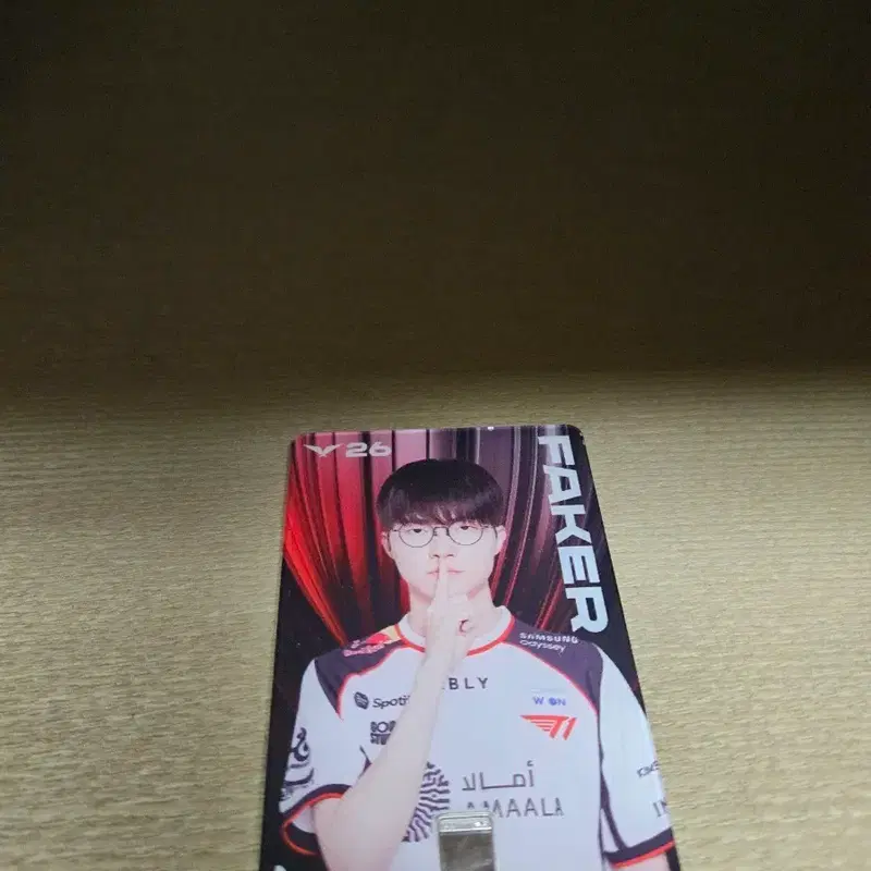 조폐공사 lck 한정판 페이커 순은 1g 기념 카드 포카 판매
