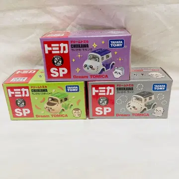 타카라토미 Dream TOMICA 치이카와 (먼작귀) 3개 세트