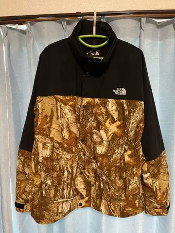 THE NORTH FACE 마운틴 후드티 카모 무늬