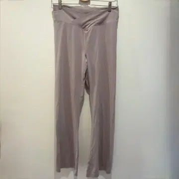 핑크 빅토리아 시크릿 하의 플레어 밑단 L 복숭아 요가 데일리