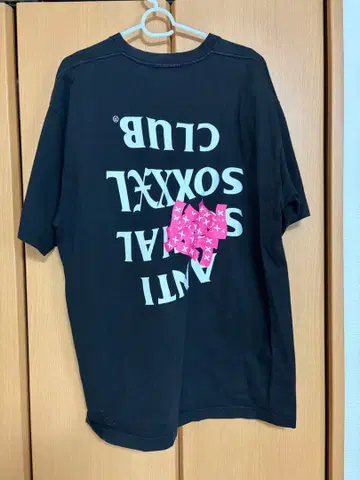 ANTISOCIAL SOCIAL CLUBxGOD SELECTION 블랙T