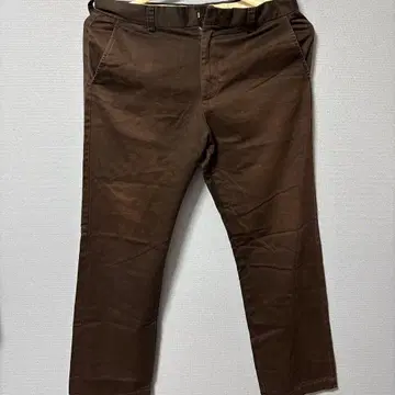 GAP 남성용 치노 팬츠 브라운 34x32