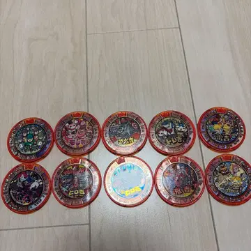 요괴워치 요괴 메달 10개 세트