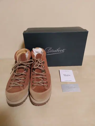 미사용 Paraboot YOSEMITE BRANDY/BEIGE 7h