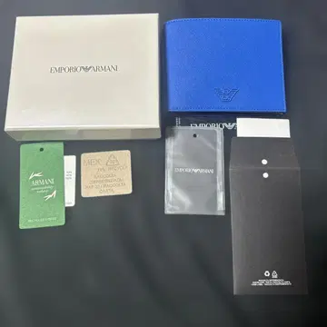 EMPORIO ARMANI/엠포리오 아르마니 접이식 지갑 미사용품