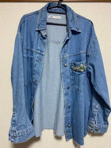 ZARA 비쥬 데님 자켓 M 사이즈