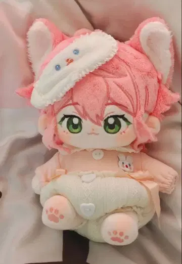 히메미야 토리 20cm 봉제 인형 고양이 귀 앙스타