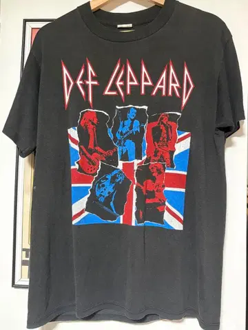최종 가격 인하 80s DEF LEPPARD 투어 티셔츠