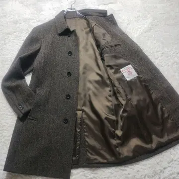 레어 2XL! 새상품급 해리스 트위드 발마칸 코트 헤링본 남성용