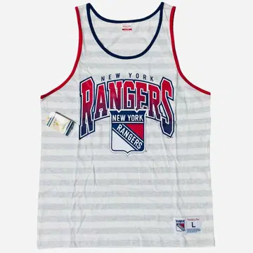 [새상품] Mitchell & Ness 레인저스 스트라이프 탱크탑