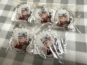 NARUTO 나루토 아크릴 키링 지라이야 5개 세트