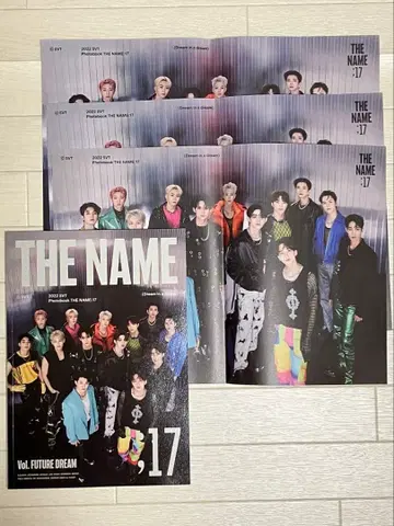 SEVENTEEN 과거 굿즈 서적+포스터 [ THE NAME;17 ]