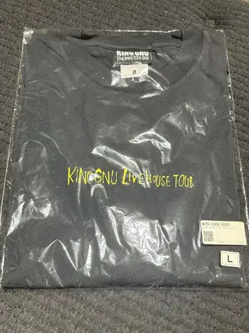 King Gnu 라이브하우스 투어 2025 티셔츠 L