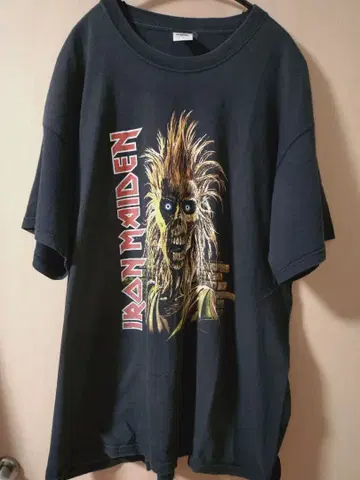 00s IRON MAIDEN 티셔츠 반팔 XL
