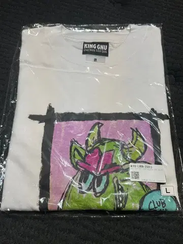 King Gnu 라이브 하우스 투어 2025 롱 티셔츠 L